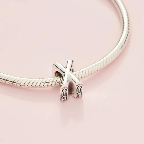 Miniatura 102 de Colgante de plata de ley 925 con letra PANDORA