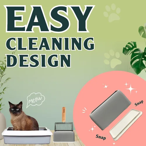 Miniatura 7 de Sprinkle & Sweep Desodorizador de Caja de Arena – Desodorizante de arena para gatos no tóxico y seguro para gatitos – Elimina instantáneamente