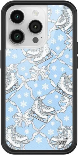 Miniatura 35 de Wildflower Carcasas – Compatible con iPhone 14 Pro Protector negro parachoques, certificado de prueba de caída de 6.5 pies, propiedad de mujeres