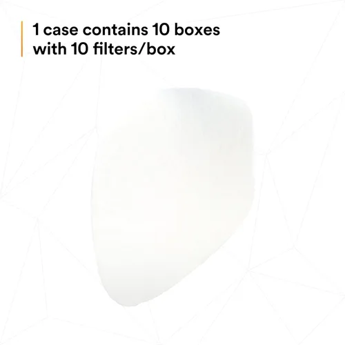 Miniatura 7 de 3M Filtro respirador N95, 5N11, desechable, ayuda a proteger contra partículas no a base de aceite, uso con respiradores 3M serie 5000 o cartuchos
