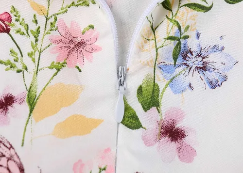 Miniatura 6 de SMILING PINKER Vestidos de verano para niñas pequeñas, de algodón, sin mangas, mariposa