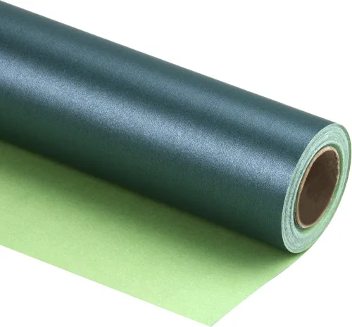 Miniatura 28 de RUSPEPA Papel de regalo negro mate, color liso perlado, papel lustre perfecto para bodas, cumpleaños, Navidad, baby shower, 17 pulgadas x 32.8 pies