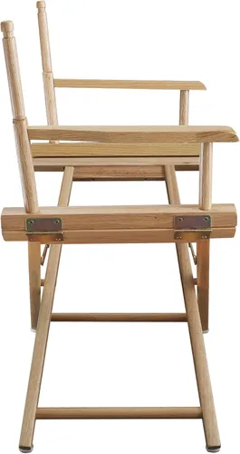 Miniatura 7 de Casual Home silla de director de 18 pulgadas, únicamente armazón, Madera, Natural