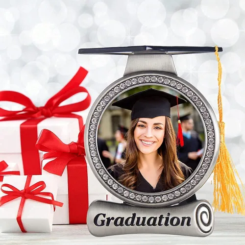 Miniatura 6 de Marco de fotos de graduación, decoraciones y borlas 2025, regalos