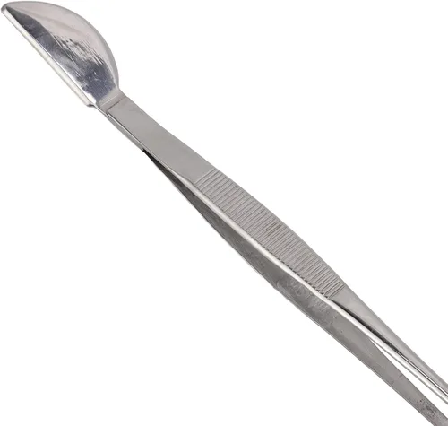 Miniatura 5 de Fdit Pinzas para bonsái de acero inoxidable, pinzas de jardinería para plantas, mango largo, herramienta de bonsái de jardinería, pinzas largas