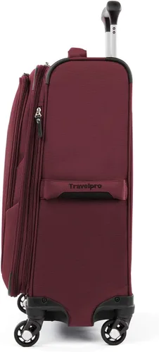 Miniatura 118 de Travelpro Maxlite 5 - Juego de 2 piezas de equipaje de mano de tela, expandibles con 4 ruedas giratorias, bolso blando para debajo del asiento, Negro