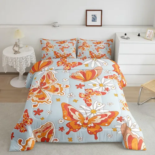 Miniatura 31 de Feelyou Southwest Native Juego de Ropa de Cama para Niños y Niñas Juego de Edredón Geométrico del Suroeste Tamaño Twin Edredón Tribal Decoración