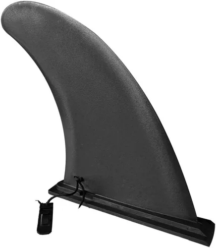 Miniatura 2 de BESPORTBLE 1 unid aleta inflable desmontable para tabla de surf ligero negro Sup Slide grande pescado aleta agua para paddleboarding