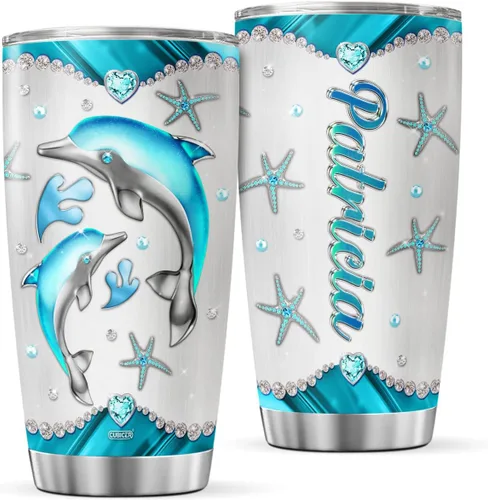 Miniatura 11 de CUBICER Vasos de café personalizados con tapa, foto personalizada, vaso de pareja, taza de acero de abeja de miel, tazas aisladas de doble pared