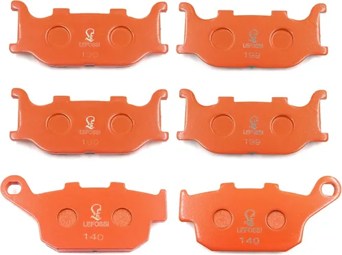 FA199 FA140 - Pastillas de freno para Yamaha FZ6R 600 09-14 XJ6 N/F/S 09-12 (fibra de carbono delantera)
