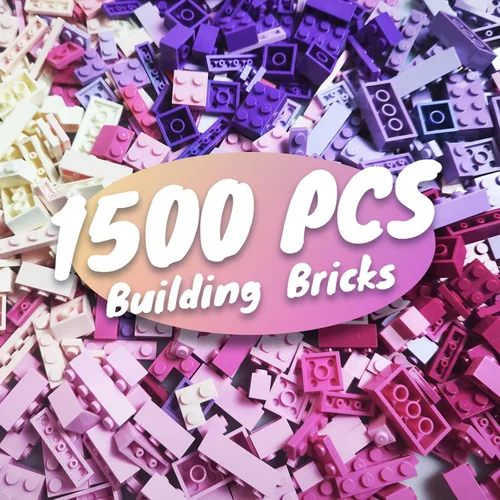 Miniatura 11 de HUIZDQ 200 ladrillos de construcción clásicos, ladrillos a granel de 2 x 4, juguetes de construcción creativos STEM, gris oscuro