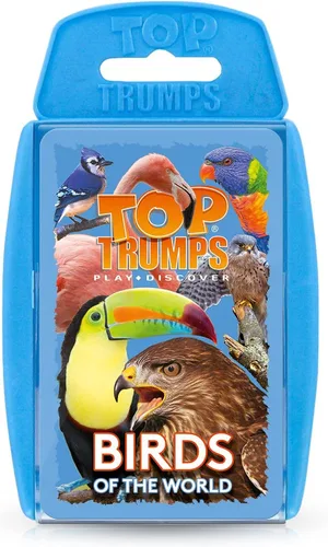 Top Trumps Birds of the World Classics - Juego de cartas para descubrir algunos datos interesantes en este juego educativo lleno que incluye la