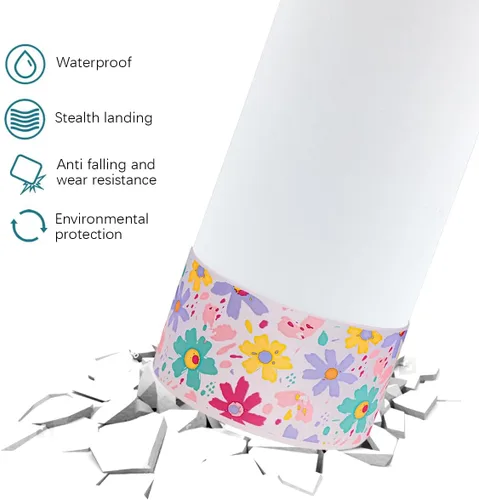 Miniatura 3 de HEYSKAY Funda protectora de silicona para botella de agua Hydro Flask y compatible con Stanley Tumbler, Yeti, Simple Modern, accesorios para Flor