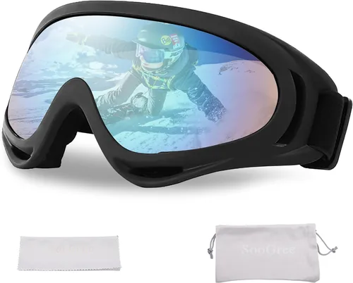 Miniatura 7 de SooGree Gafas de esquí para Hombres Mujeres Niños Jóvenes Niños o Niñas Gafas de nieve para snowboard Gafas de esquí resistentes al viento y al