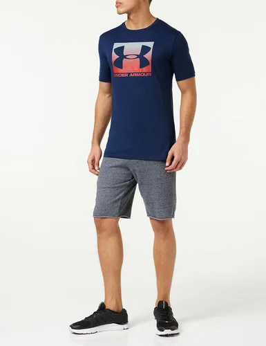 Miniatura 4 de Under Armour - Shorts Rival Terry de tela de toalla para hombre