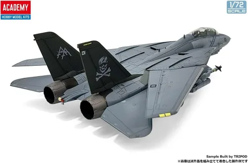 Miniatura 5 de Academy 1/72 US Navy F-14B Tomcat VF-103 Jolly Rogers modelo de plástico 12578