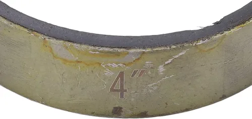 Miniatura 6 de Fydun Banda de freno de 4 pulgadas, kit de pasador de banda de freno de acero y cerámica de alto rendimiento de 7/8 pulgadas de ancho para Go Karts