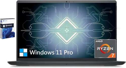 Dell Inspiron 3525 - Laptop empresarial, 15.6 pulgadas FHD, AMD Ryzen 7 5825U, Windows 11 Pro, 32 GB de RAM, SSD de 1 TB, Wi-Fi, HDMI, Bluetooth,