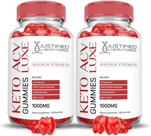 Miniatura 11 de Luxe Keto ACV - Gomitas de fórmula avanzada de 1000 mg Luxe Keto Gummies Vinagre de sidra de manzana formulado con jugo de granada remolacha