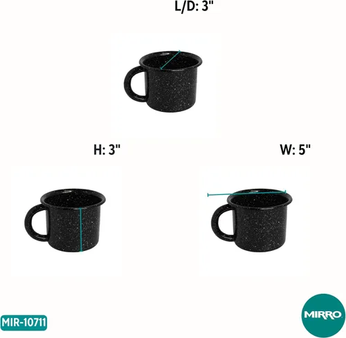 Miniatura 8 de Mirro Taza esmaltada de 12oz