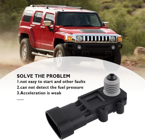Miniatura 4 de Sensor de presión del tanque de combustible, sensor de presión de combustible compatible con Chevy, GMC, Cadillac, Buick, Pontiac Avalanche
