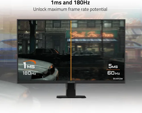 Miniatura 3 de GIGABYTE - GS27QA SA - Monitor para juegos IPS de 27" - QHD 2560x1440-180Hz - 1ms MPRT - AMD FreeSync - HDMI, DP - Negro
