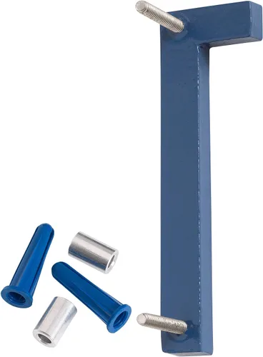 Miniatura 3 de Montague Metal Products MHN-04-F-SB1-1 Números de casa de dirección flotantes modernos de aluminio cepillado sólido, 4 pulgadas, azul marino