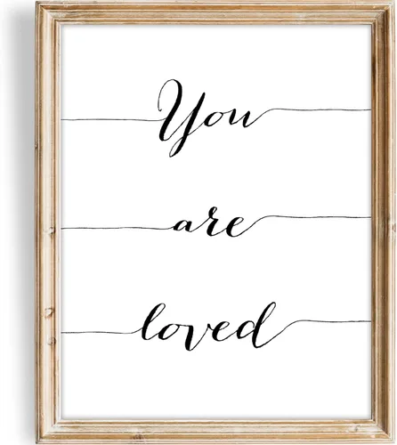 Miniatura 10 de I Love You to the Moon and Back Arte Impreso - Sin Marco - 8x10 Decoración de Pared Inspiradora y Romántica Añade un Toque de Calidez y Afecto a