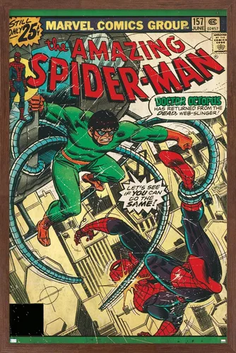 Miniatura 5 de Marvel Comics Spider-Man - Póster de pared Amazing Spider-Man #157, 34 pulgadas de largo x 22.4 pulgadas de ancho, versión premium sin marco