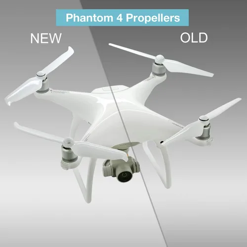 Miniatura 5 de 2 pares de hélices ExpertPower 9455S para drones DJI Phantom serie 4 Hoja autoapretable, de bajo ruido, liberación rápida (4 piezas)