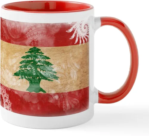 Miniatura 57 de CafePress #1 - Taza de café de cerámica libanesa de 11 oz (11.0 fl oz)