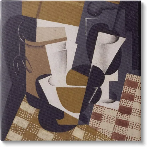 Stupell Industries Broc et Verre Juan Gris Clásico Abstracto Pintura Lienzo Arte De La Pared, Diseño Por one1000paintings | Stupell Industries | 17