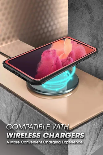 Miniatura 7 de SUPCASE, Unicorn Beetle Pro Series - Funda diseñada para Samsung Galaxy S21 5G (lanzamiento 2021),Funda robusta de doble capa, con función de Ruddy