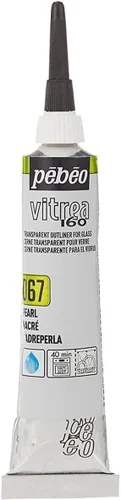 Miniatura 12 de Pebeo Vitrea 160, Juego de 10 Delineadores de Pintura para Vidrio, Tubos de 20 ml 0.67 fl oz (Paquete de 10)