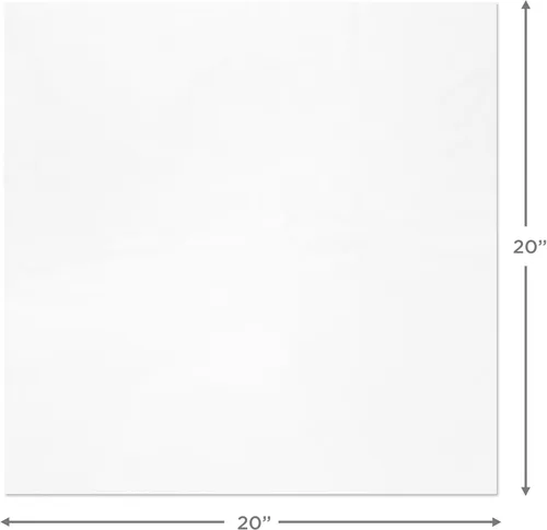 Miniatura 3 de Hallmark - Papel de seda blanco a granel (100 hojas) para cumpleaños, Navidad, graduaciones, papel de regalo, manualidades, flores de papel