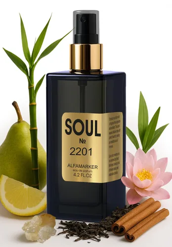 SOUL №2201 Omina Crystal - Perfume para mujer | Eau de Parfum Spray de larga duración 4.0 fl oz / 4.1 fl oz | Fragancia floral para mujer acuática