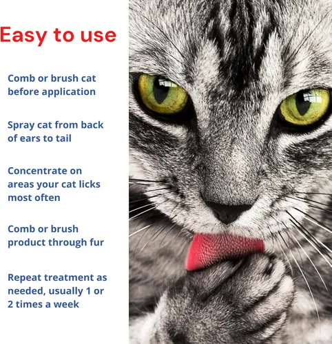 Miniatura 5 de Allersearch Spray eliminador de caspa sin caspa para gatos