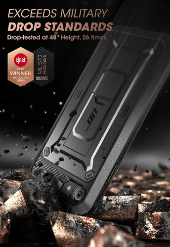 Miniatura 2 de SUPCASE Funda resistente para iPhone SE de 3ª generación, iPhone SE de 2ª generación, iPhone 7, iPhone 8 (Unicorn Beetle Pro), con protector