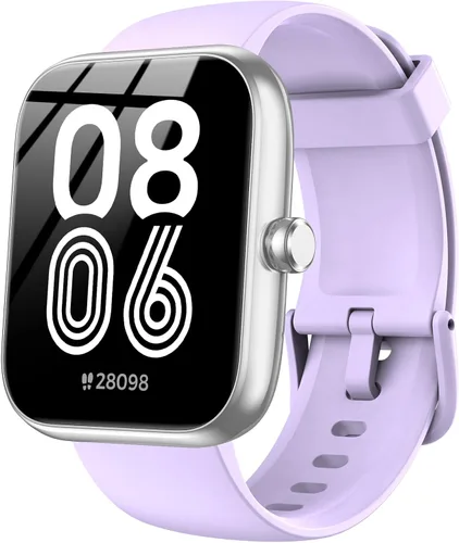 Miniatura 8 de Reloj inteligente con Alexa integrado, rastreador de salud HD de 1.83 pulgadas, llamadas/notificaciones Bluetooth, más de 120 modos deportivos, Negro