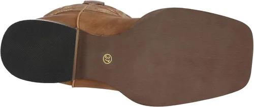 Miniatura 6 de J's.o.l.e Botas vaqueras de moda para mujer, punta cuadrada, anchas, media pantorrilla, vaqueras occidentales