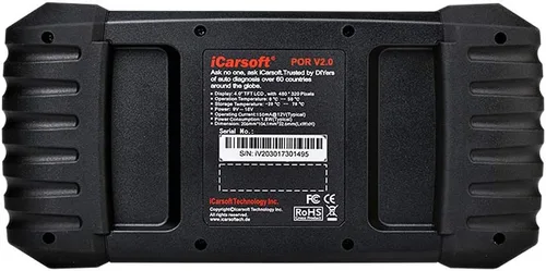 Miniatura 4 de iCarsoft Escáner de diagnóstico automático POR V2.0