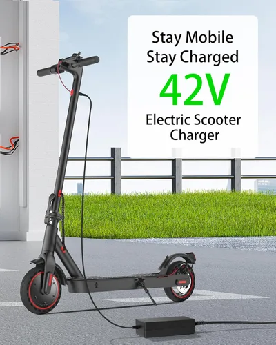 Miniatura 3 de VHBW Cargador de 42V 1.7A para VOLPAM Scooter eléctrico SP06 SP03 SPT7, adaptador de corriente de repuesto para scooter de batería de iones de litio