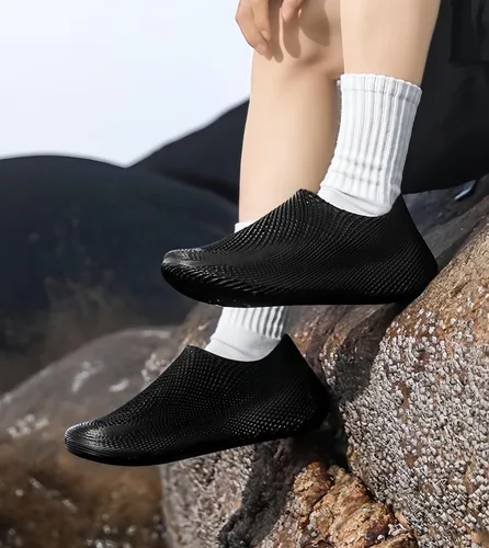 Miniatura 2 de Zapatos de chef de trabajo antideslizantes unisex para exteriores, soporte de arco para trabajo, puntera cerrada, zuecos de cocina, sandalias