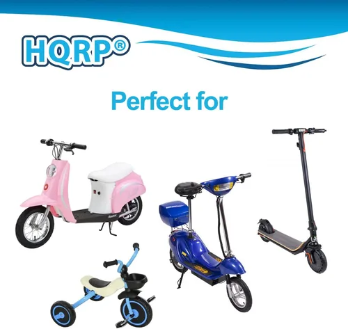 Miniatura 4 de HQRP Tubo interior de neumático de 12.5 x 2.25 pulgadas con válvula en ángulo para bicicletas de bolsillo, scooters de gas, scooters eléctricos