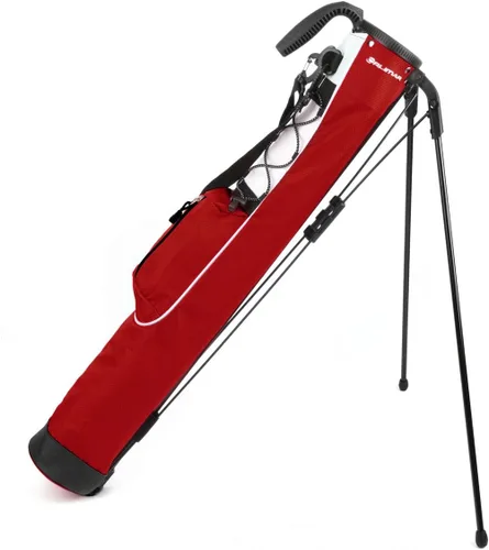 Miniatura 14 de Orlimar Pitch 'n Putt - Bolsa de golf ligera con soporte, diseño de transporte ultraligero, divisor bidireccional, correa para el hombro, bolsa