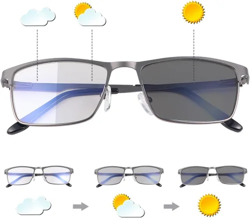 Miniatura 11 de YIMI Lentes de bloqueo de luz azul, lentes de computadora para juegos para mujeres y hombres, antirreflejos, protección UV, bisagra de resorte