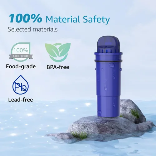 Miniatura 3 de AQUA CREST Filtro de agua para jarra certificado NSF, repuesto para jarras y dispensadores Pur® PPT700W, CR-1100C y PPF951K (paquete de 3)