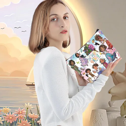 Miniatura 5 de LEVLO We Don't Talk About Bruno Bolsa de cosméticos The Magic Family Fans Gift Magic Fairy Tales Makeup Zipper Bag Bag, Acerca de Bruno, Bolsa