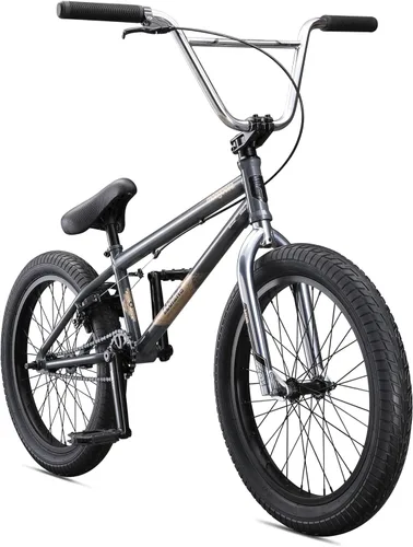 Bicicleta BMX Mongoose Legion Freestyle para niños, ciclistas intermedios, bicicletas para niños y niñas, ruedas de 20 pulgadas (50.80 cm), marco de