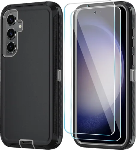 Miniatura 24 de ONOLA Funda para Samsung Galaxy S23 FE con protector de pantalla HD, resistente, a prueba de golpes y caídas, 3 capas, para Galaxy S23 FE de 6.4